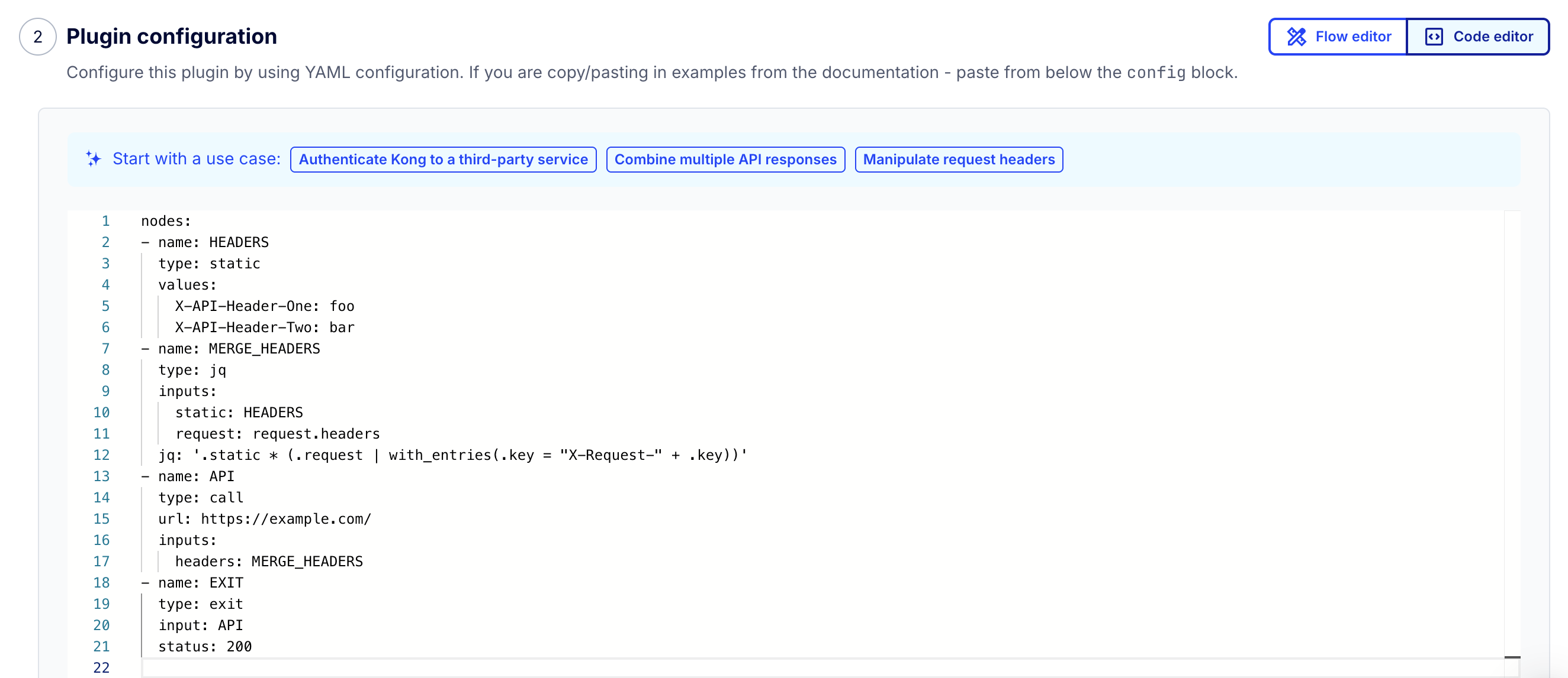 Code editor